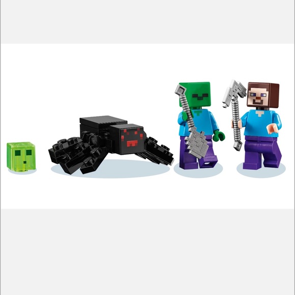 LEGO Minecraft The Abandoned Mine Building Toy 21166 Zombie NIB - Picture 11 of 12